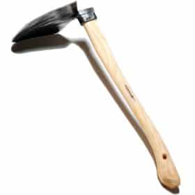 1525 - Käsiharava soikea - 55 cm lehmänjalkainen kahva tuhkasta