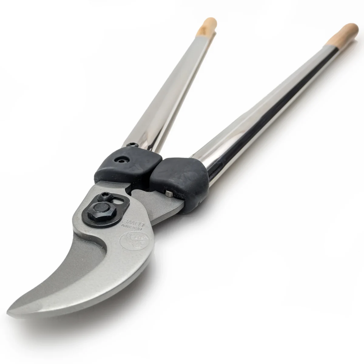 Original Löwe Natural Clean Cut 80cm Astschere Holzgriffe