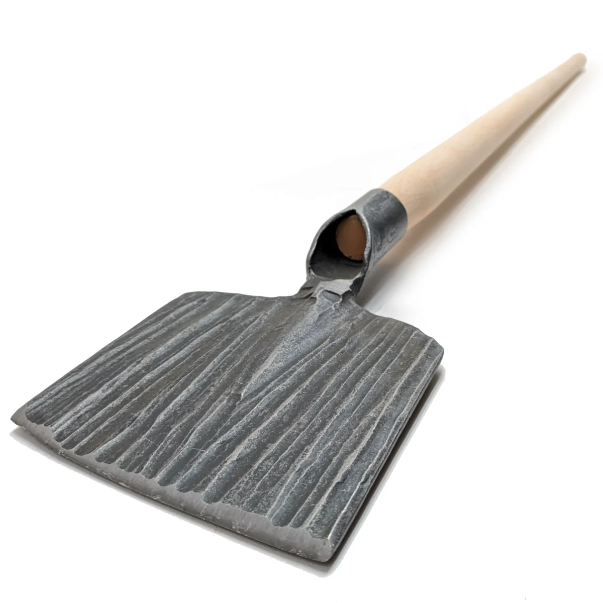 Taottu jäämurskain, jossa on tuhkakahva