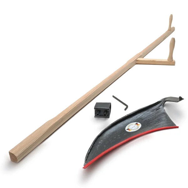 Metsäviikate – Krumpholz 1799 nro 0695 sis. saarnipuinen viikatevarsi 